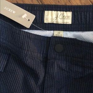 J Crew Men’s 5” Pool Short in Navy Seersucker NWT